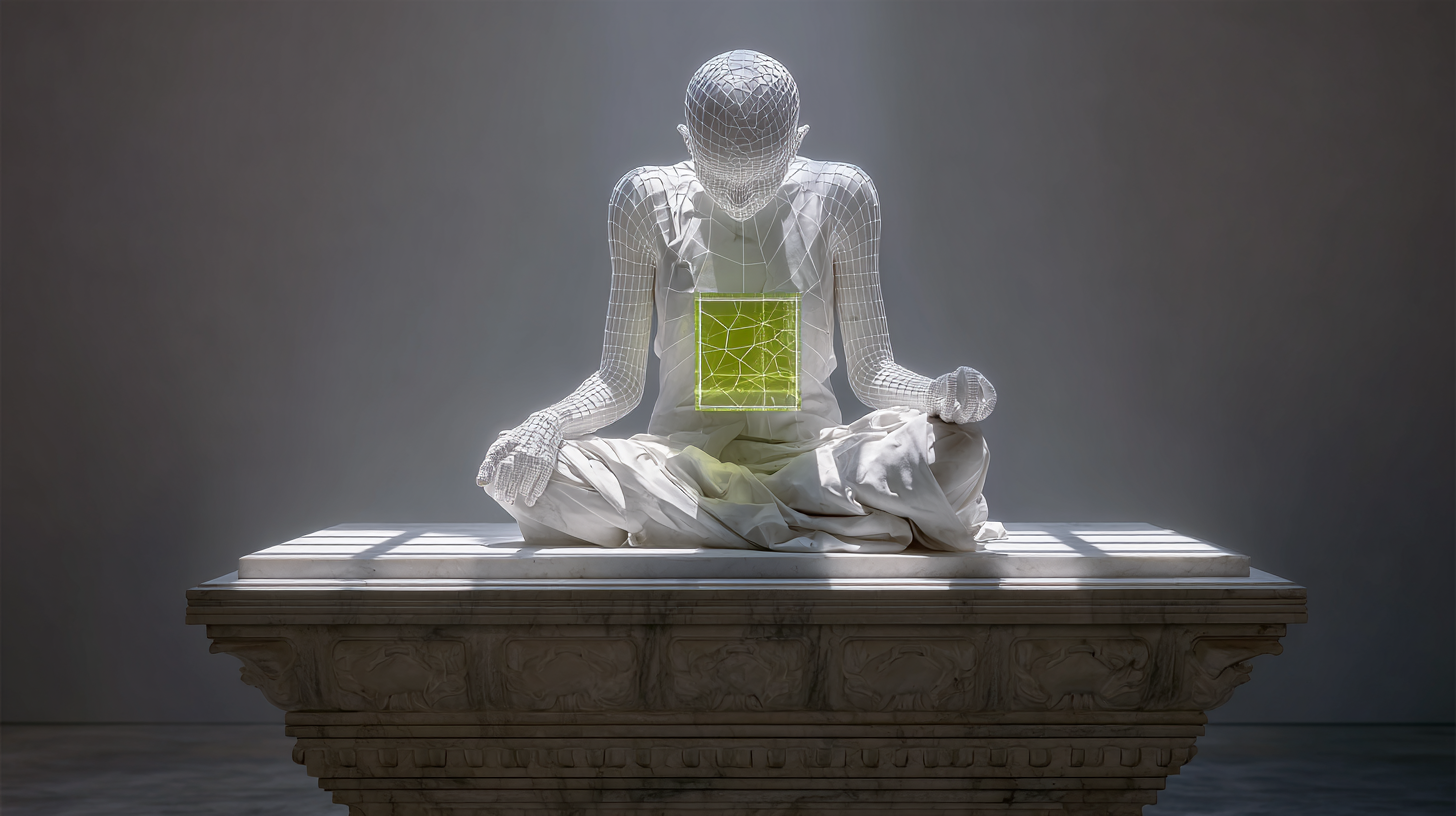 stgeorge1309_white_marble_figure_seated_in_lotus_position_on__2ff5bb4b-2661-46f2-8147-18c6f73dba60_3